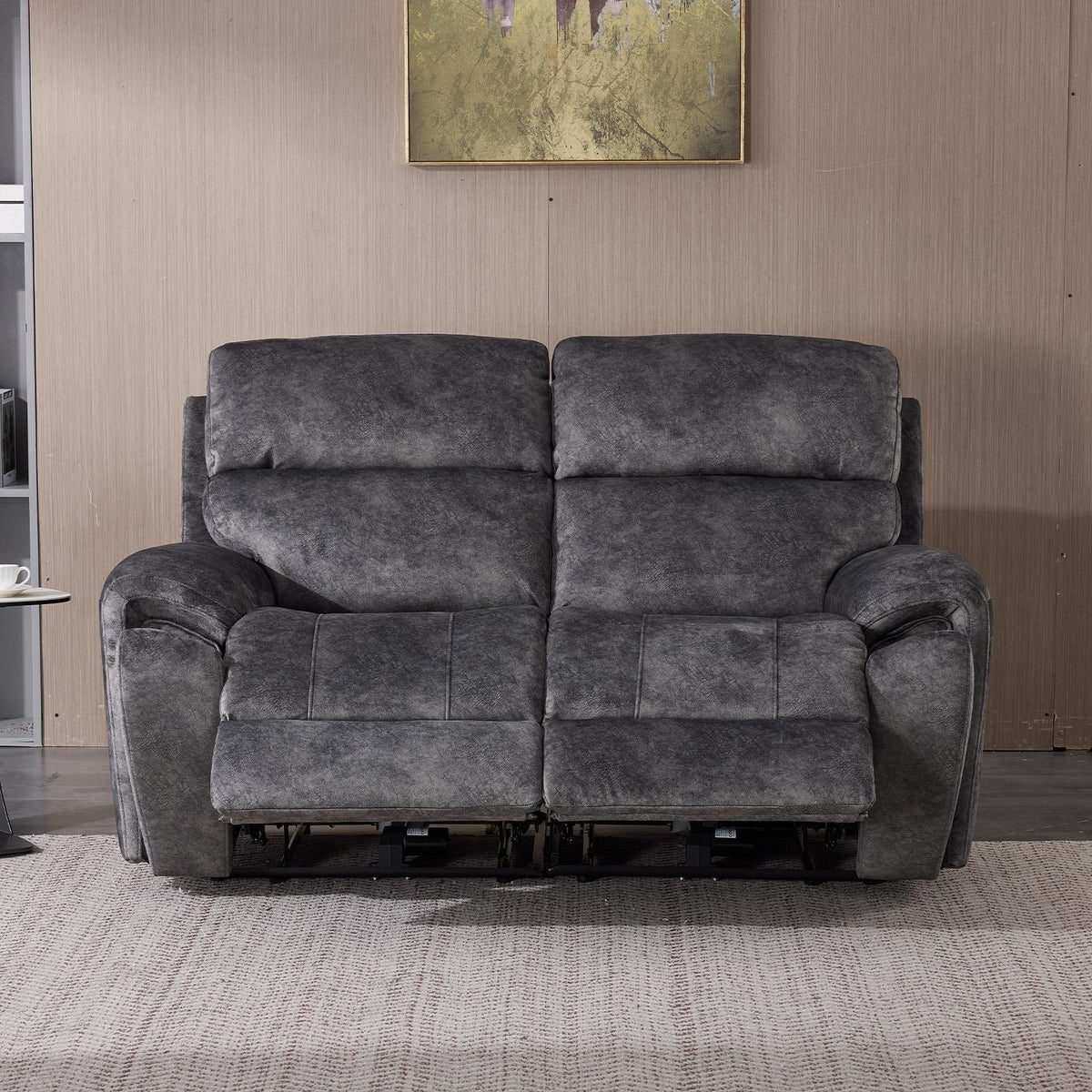 Valtos 2 Seater Electric Reclining Sofa Truffle or Grey