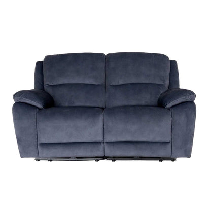 Bella Electric Reclining 2 Seater Sofa Ink Grey USB Charging