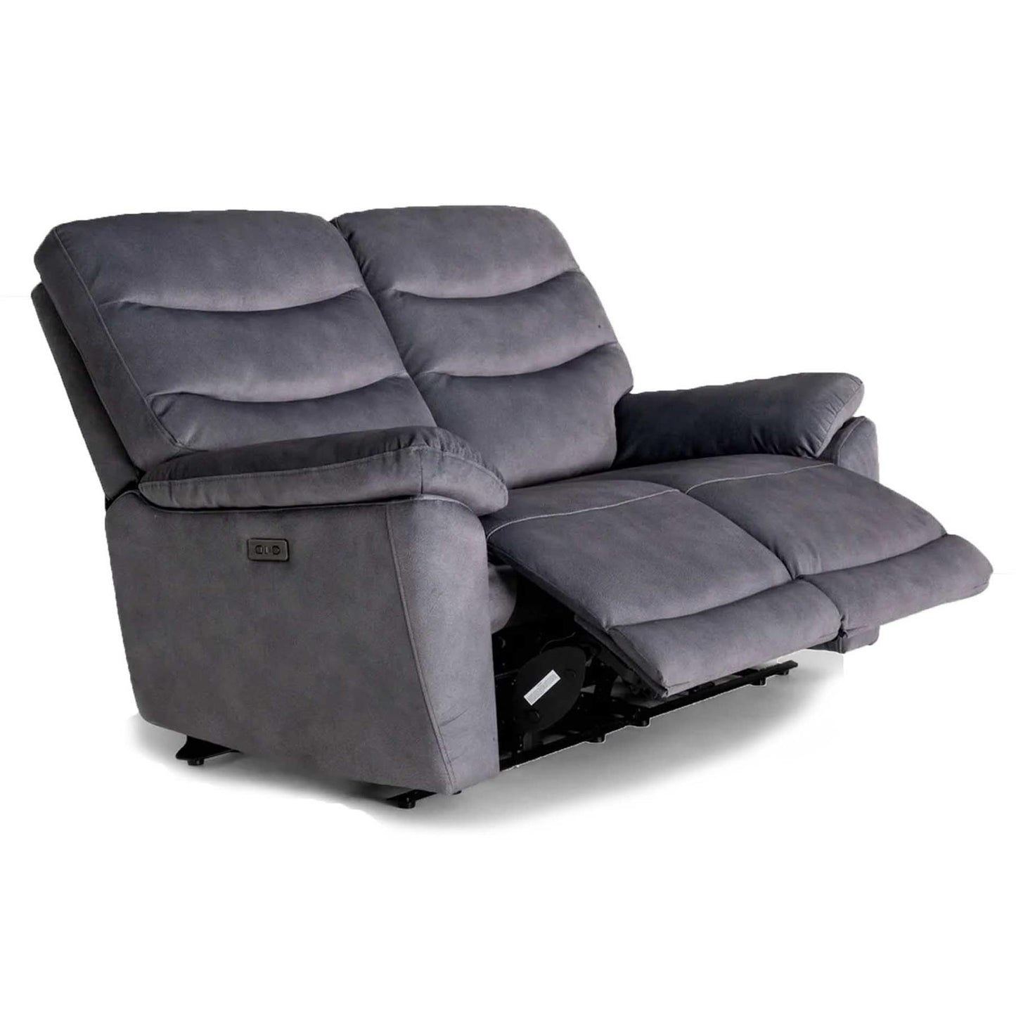 Tilly Electric Reclining 3 Piece Sofa Suite 3 + 2 + 1 Charcoal