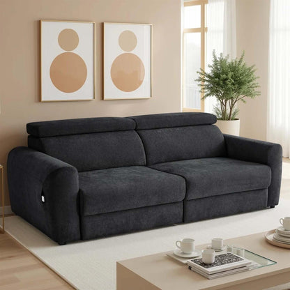 Dawson 3 Seater Electric Sofa Bed with Power Sliding Seats & Headrests