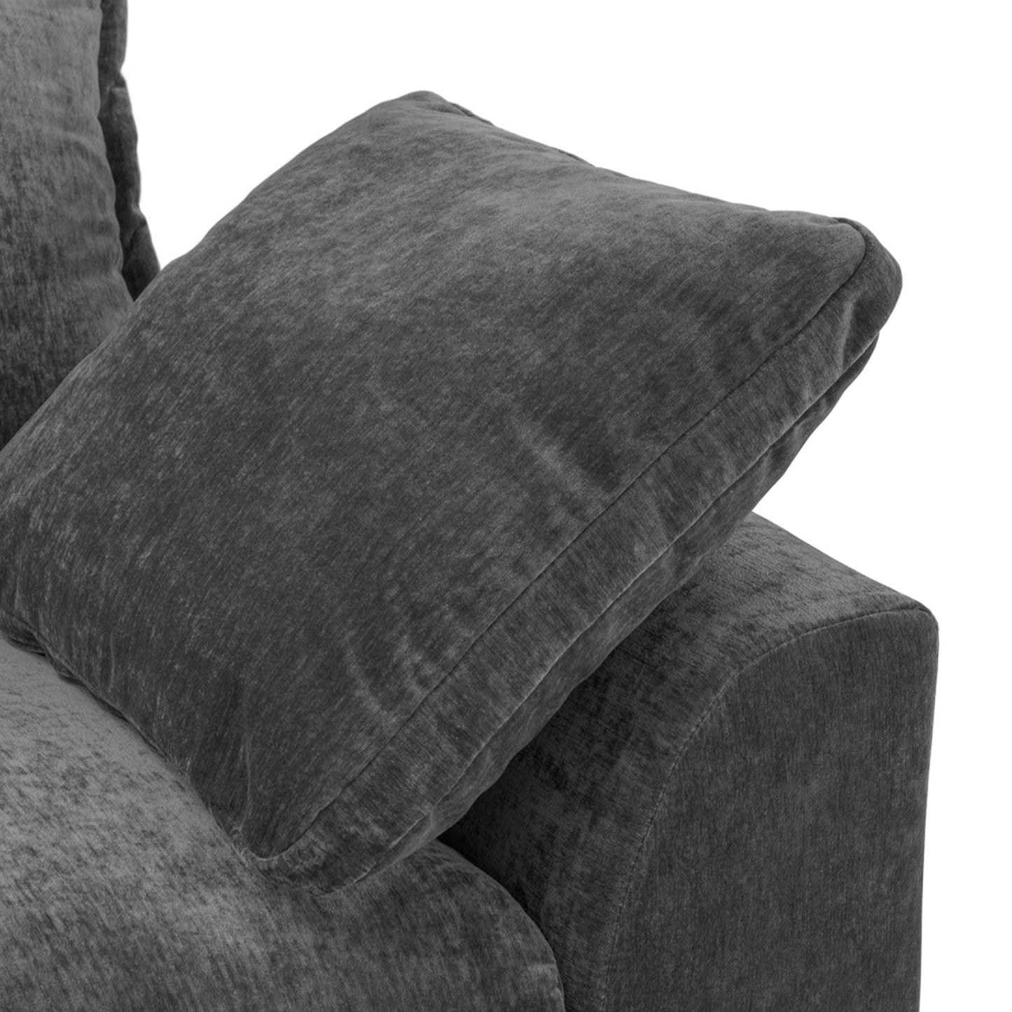 Colby 5 Seater L Shaped Corner Sofa Fabric