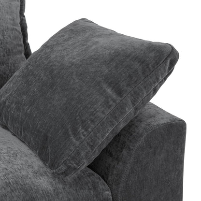 Colby 5 Seater L Shaped Corner Sofa Fabric