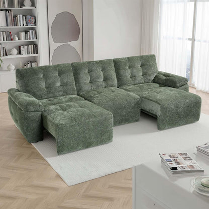 Drayton Electric Sofa Bed Large 3 Seater with Power Sliding Seats