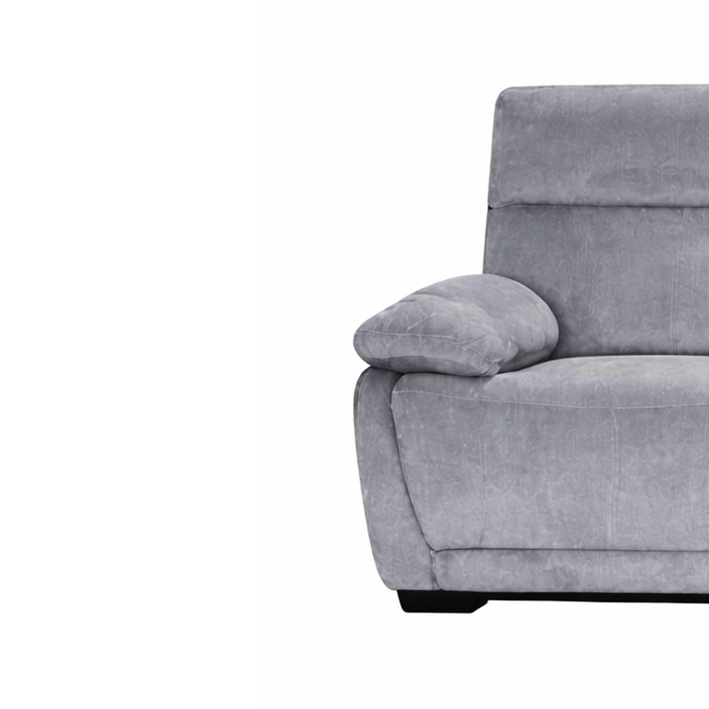 Piccadilly Electric Recliner Sofa 2 Seater Beige or Grey Fabric