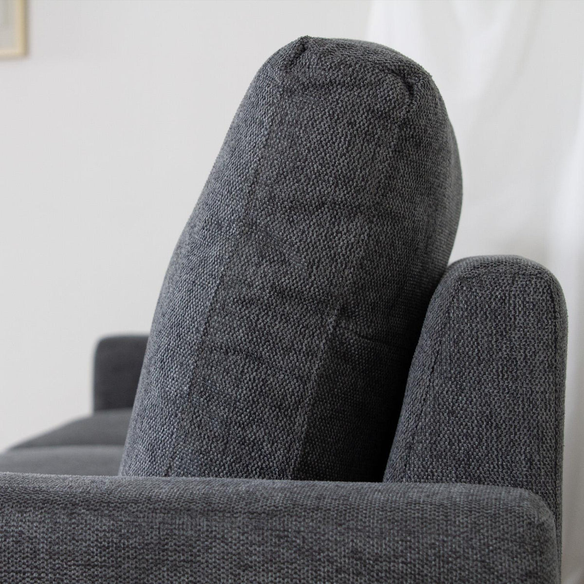 Jasper Universal Corner Sofa Reversible Chaise Dark Grey Grey Beige