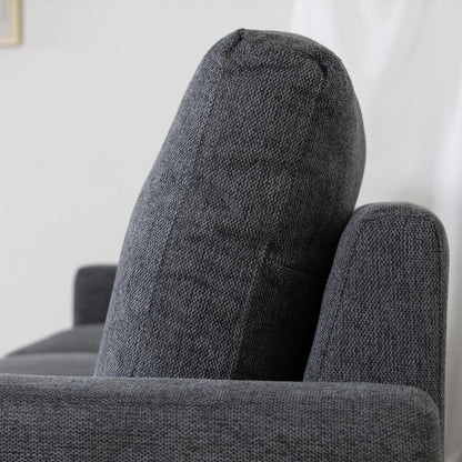 Jasper Universal Corner Sofa Reversible Chaise Dark Grey Grey Beige