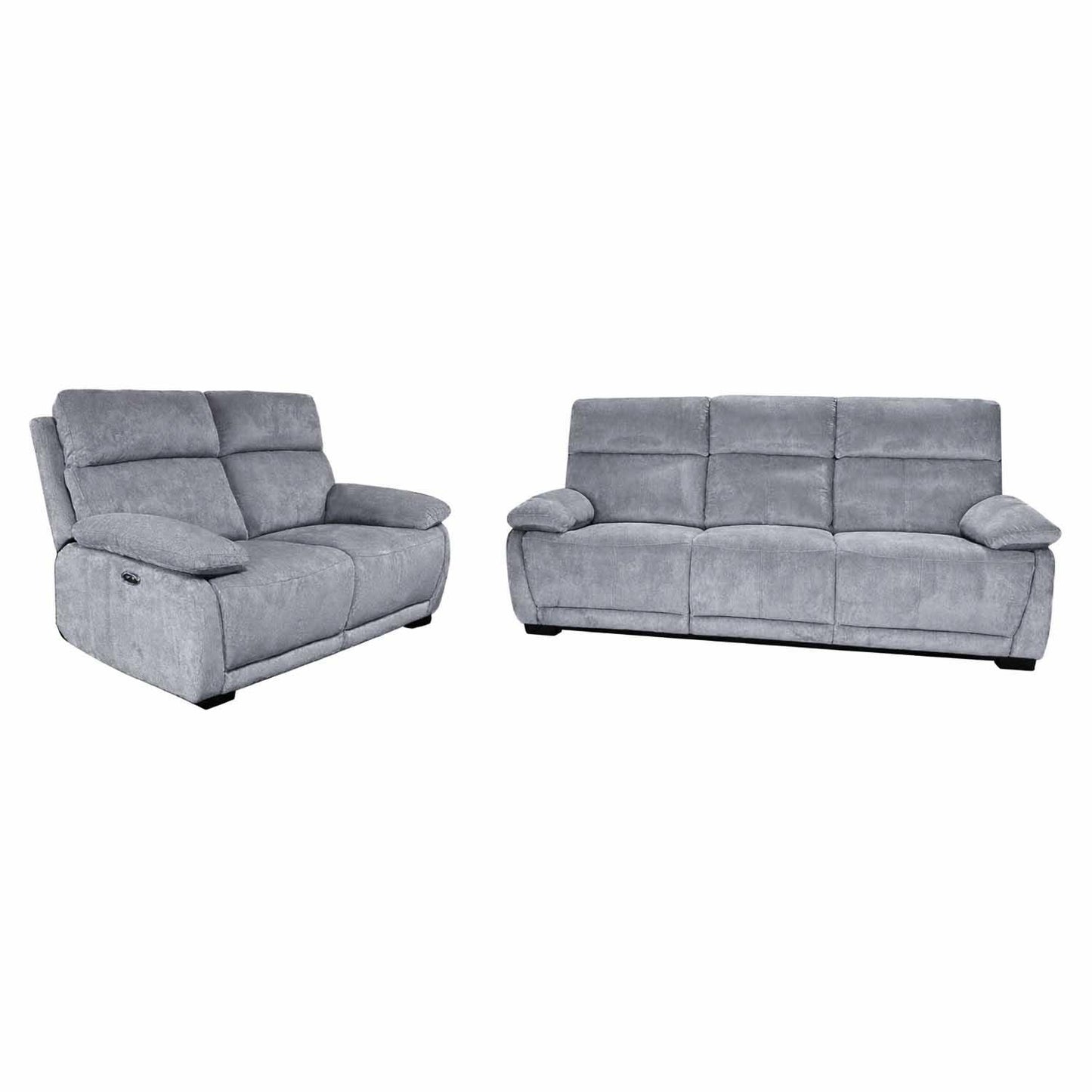 Piccadilly Electric Recliner Sofa Fabric USB 3 + 2