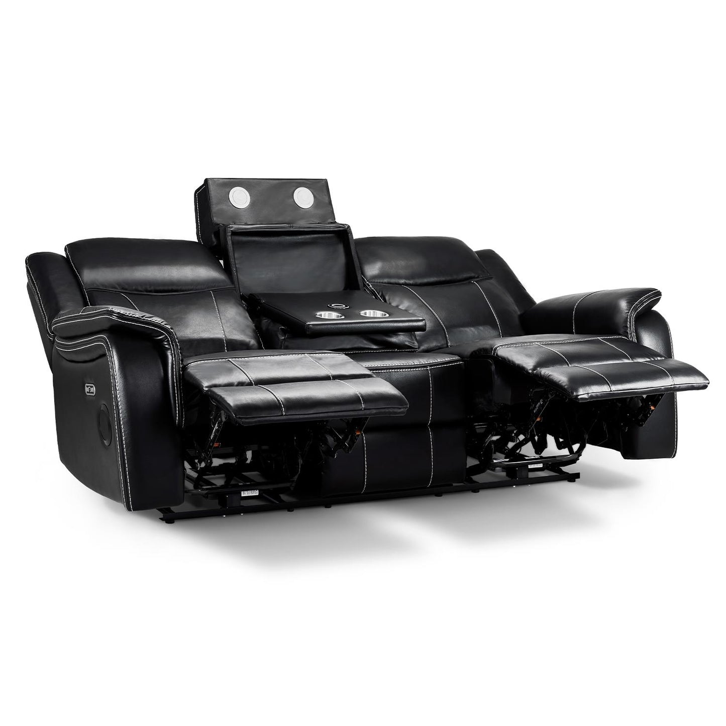 Orlando Leather 3 Piece Electric Reclining Sofas 3 + 1 + 1