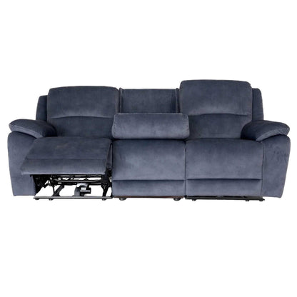 Bella Electric Reclining Sofa Suite 3 + 2 Ink Grey