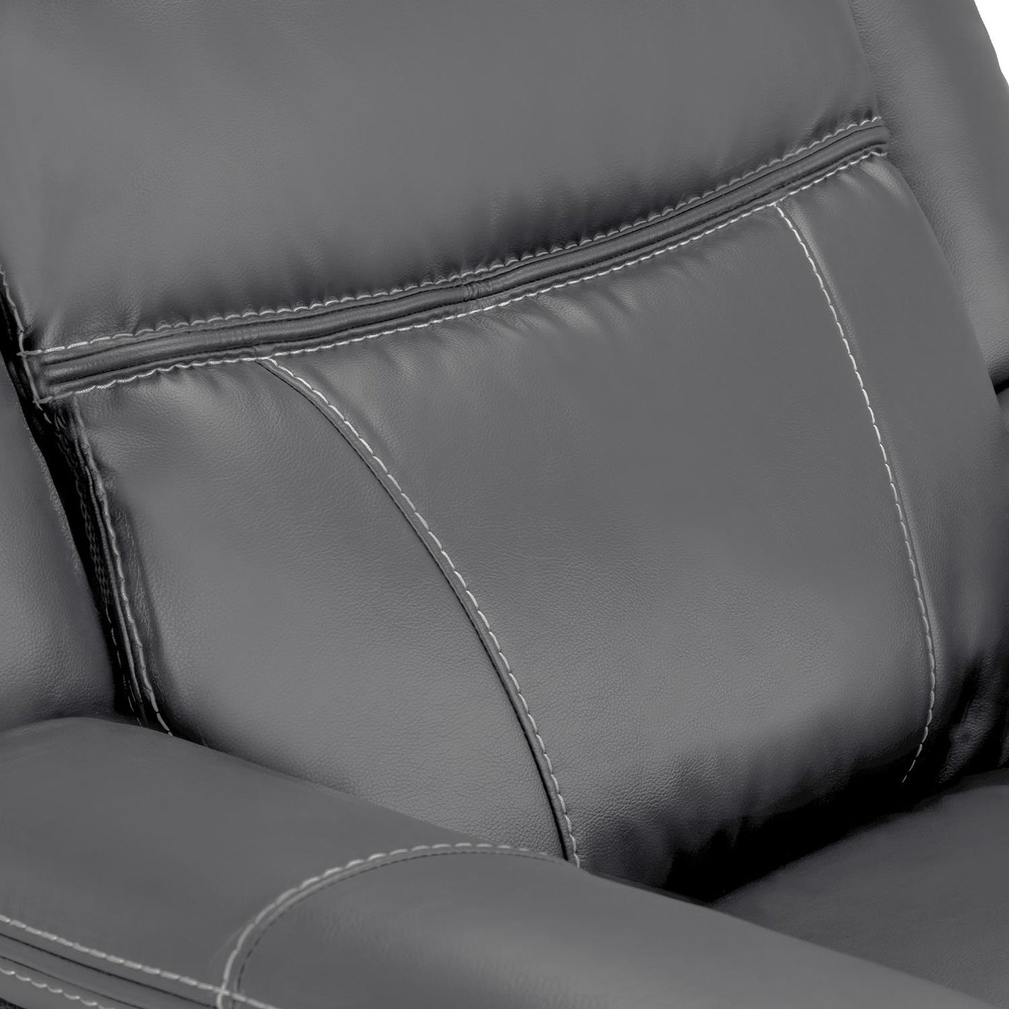 Orlando Leather Black or Grey Armchair Electric Recliner