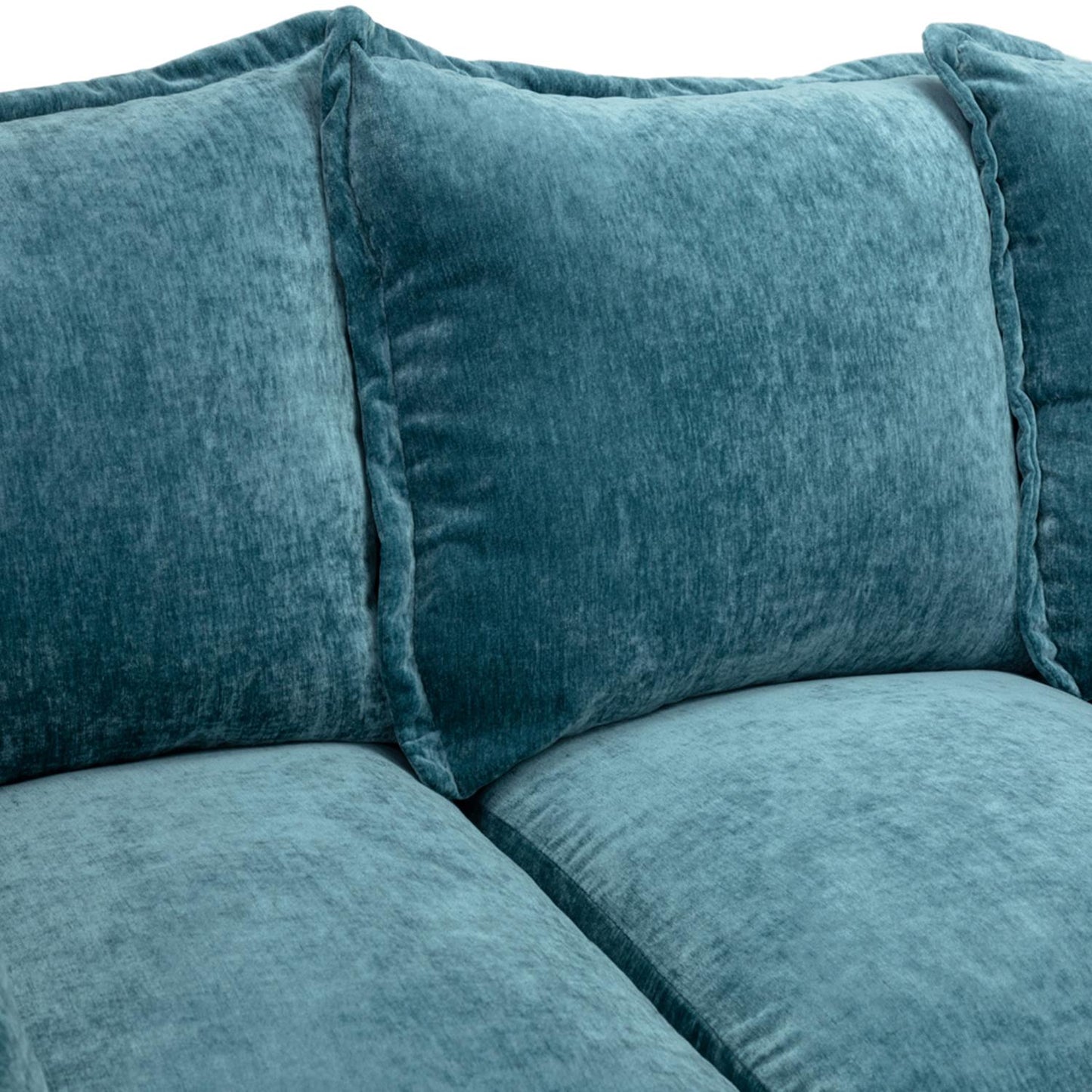 Colby 5 Seater L Shaped Corner Sofa Fabric