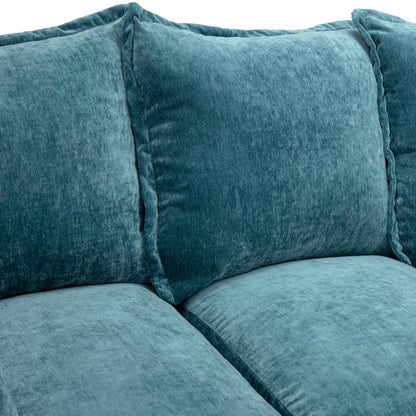 Colby 5 Seater L Shaped Corner Sofa Fabric