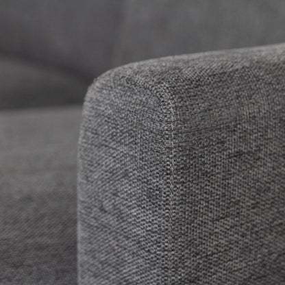 Jasper Universal Corner Sofa Reversible Chaise Dark Grey Grey Beige