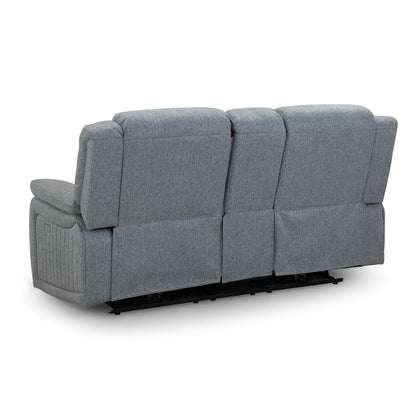 Linden Grey Electric Reclining 2 Seater sofa