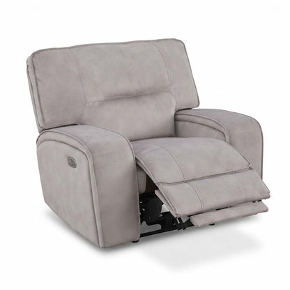 Caleb Power Electric Reclining Single Seater Armchair Aspen Latte
