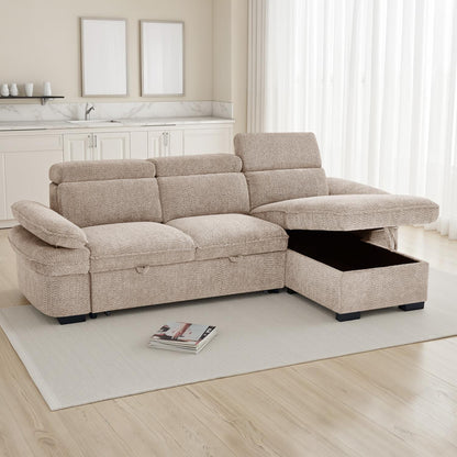 Blake Universal Corner 4 Seater Fabric Sofa Bed