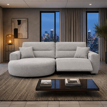 Denton Electric Recliner Chaise Sofa Left or Right Hand Facing