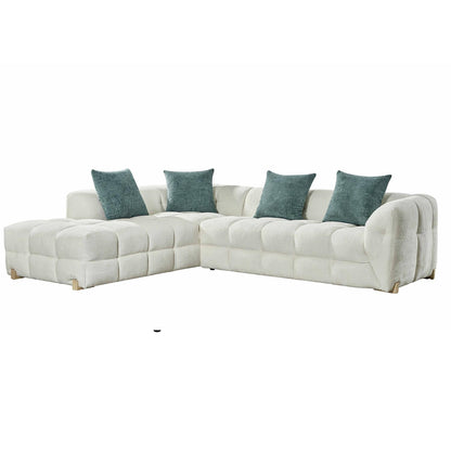 Geneva 5 Seater L Shaped Corner Sofa Left Hand Facing