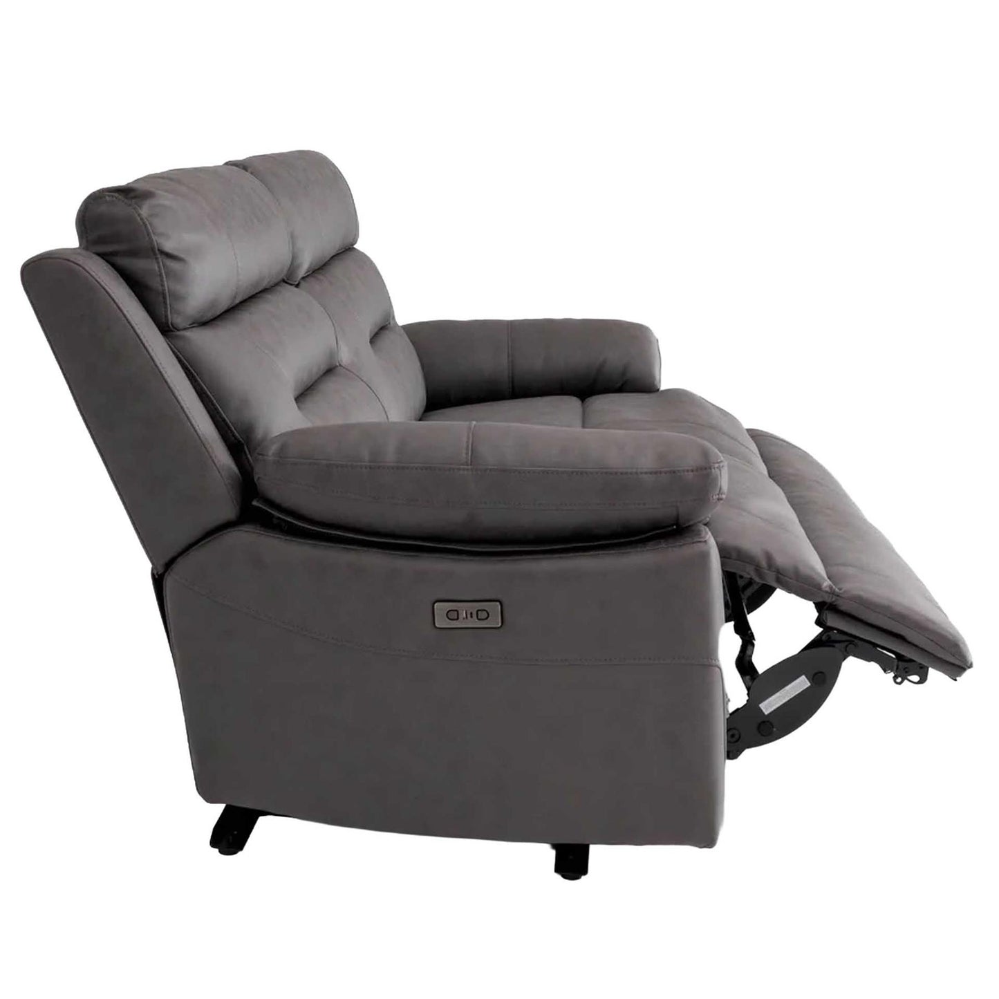 Lucy Electric Reclining 3 Piece Sofa Suite 3 + 1 + 1 Grey