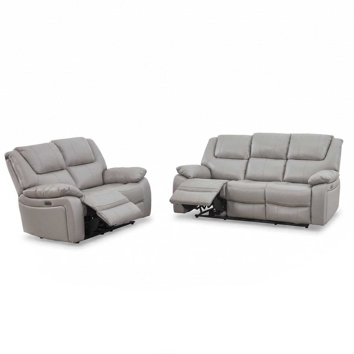 Knowle Electric Reclining Sofa Suite 3 + 2  Pisa Grey
