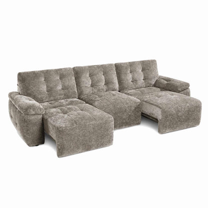 Drayton Electric Sofa Bed Large 3 Seater with Power Sliding Seats