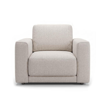 Melrose Woven Fabric 3 + 2 + 1 Three Piece Sofa Suite Beige or Grey