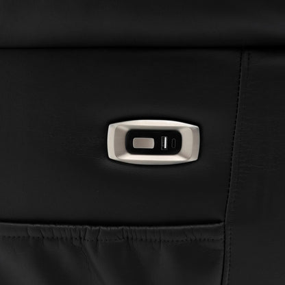 Arlo Black or Grey Leather Like Electric Reclining Armchair
