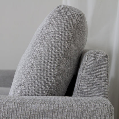 Jasper Universal Corner Sofa Reversible Chaise Dark Grey Grey Beige