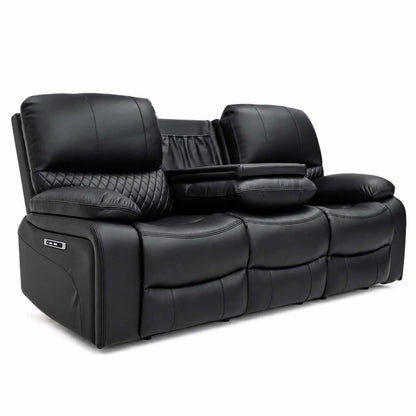 Bentley Electric Recliner Sofa Suite 3 + 2 Seater, Eco Leather