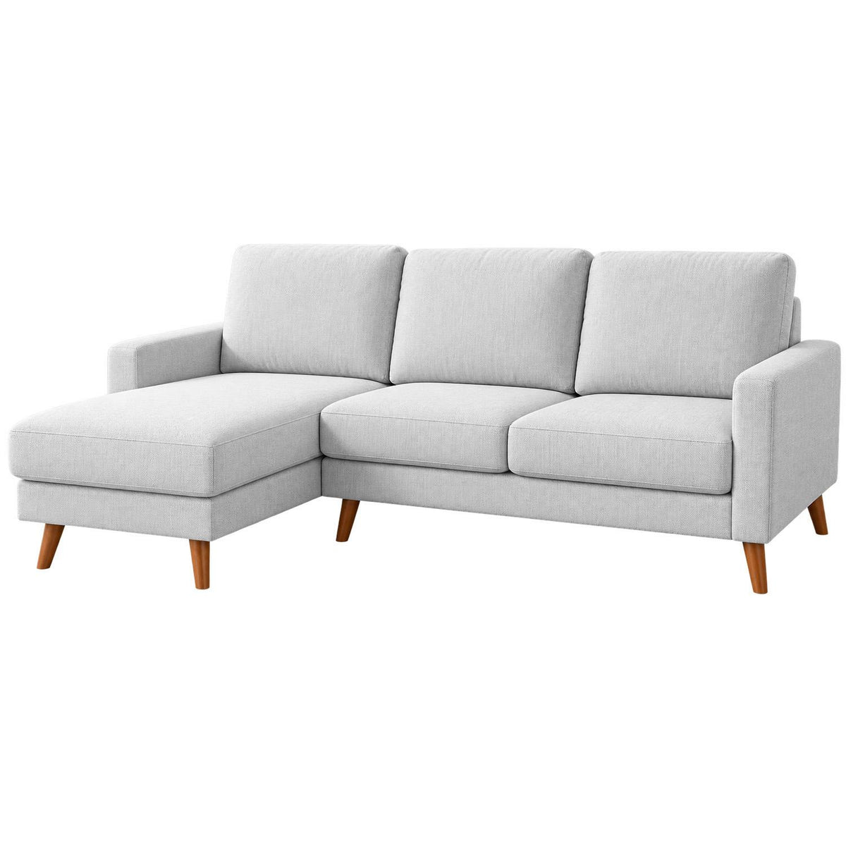 Jasper Universal Corner Sofa Reversible Chaise Dark Grey Grey Beige