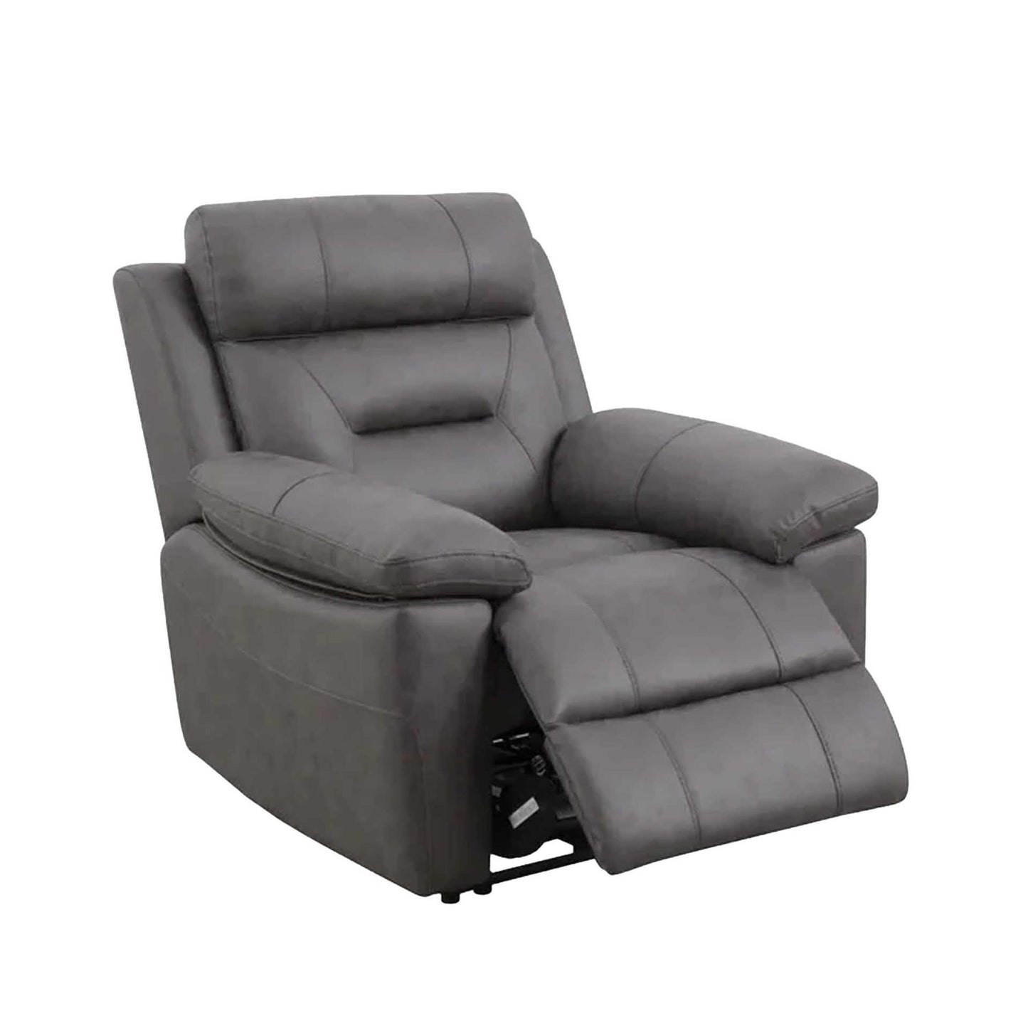 Lucy Electric Reclining 3 Piece Sofa Suite 3 + 1 + 1 Grey