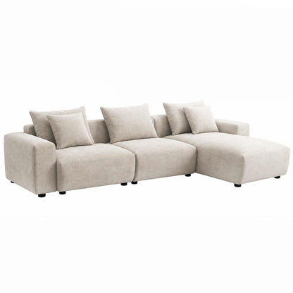 Mayfield Universal Corner Sofa with Reversible Chaise Beige or Grey
