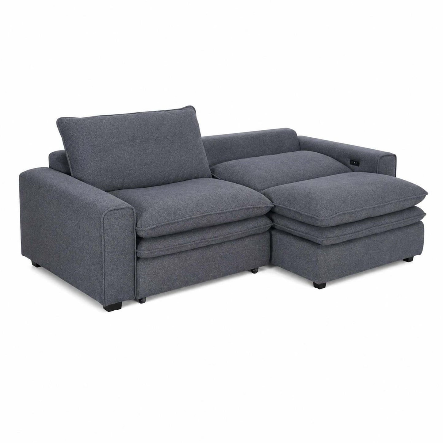 Finchley Cloud Electric 2 Seater Sofa Bed with Power Sliding Seats