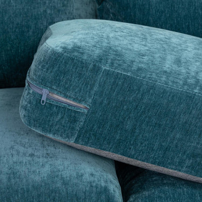 Colby 5 Seater L Shaped Corner Sofa Fabric