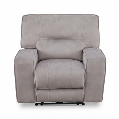 Caleb Power Electric Reclining Single Seater Armchair Aspen Latte