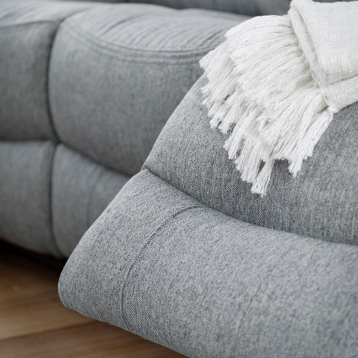Linden Grey 2 Piece Electric Sofa Suite 3 + 2
