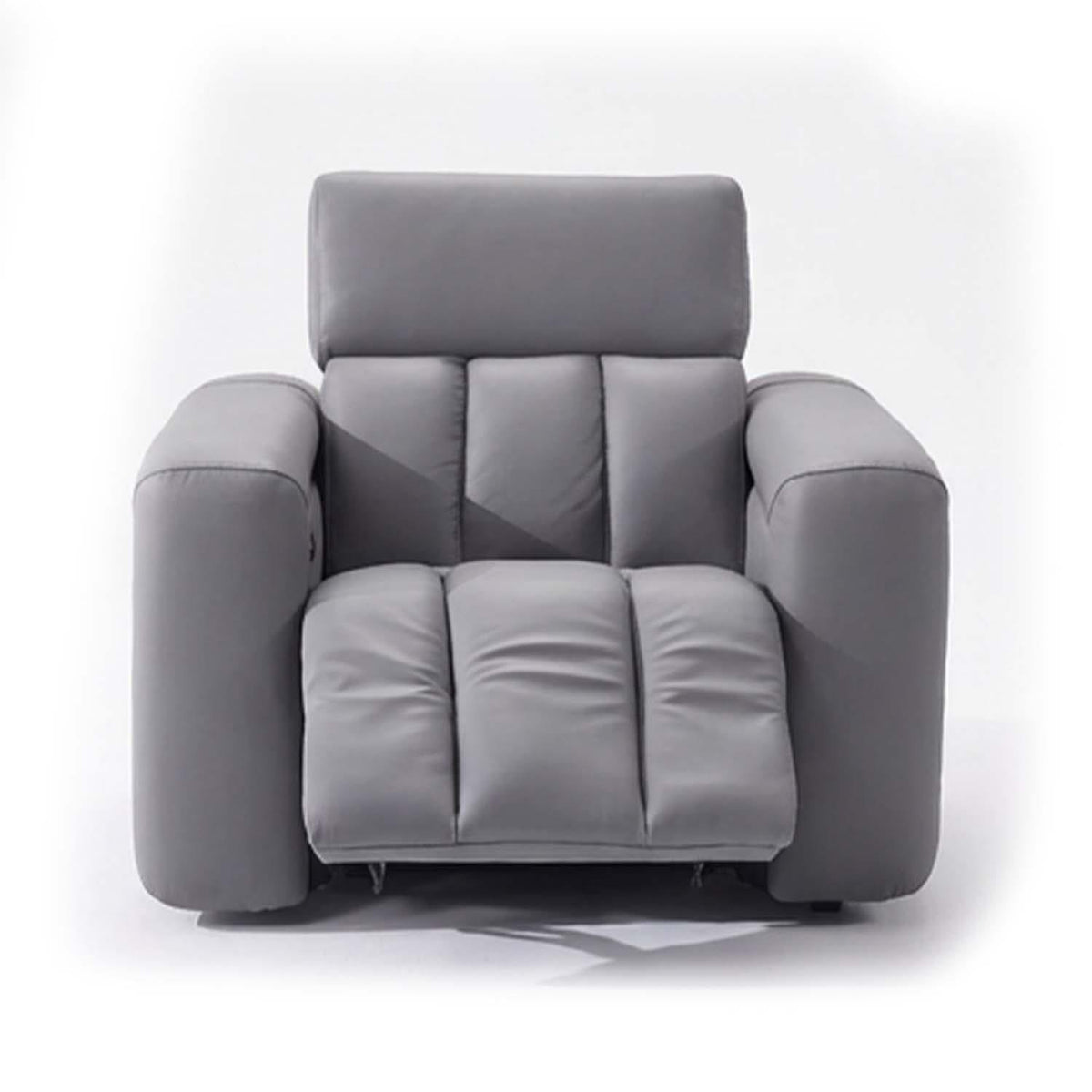 Delilah Electric Reclining Grey Armchair With Soundbar