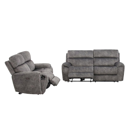 Valtos 3 + 2 Electric Recliner Sofa Suite Truffle or Grey