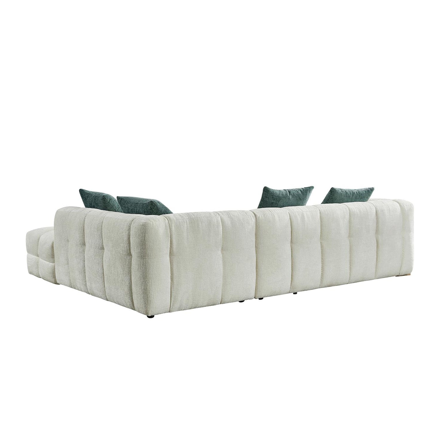 Geneva 5 Seater L Shaped Corner Sofa Right Hand Facing
