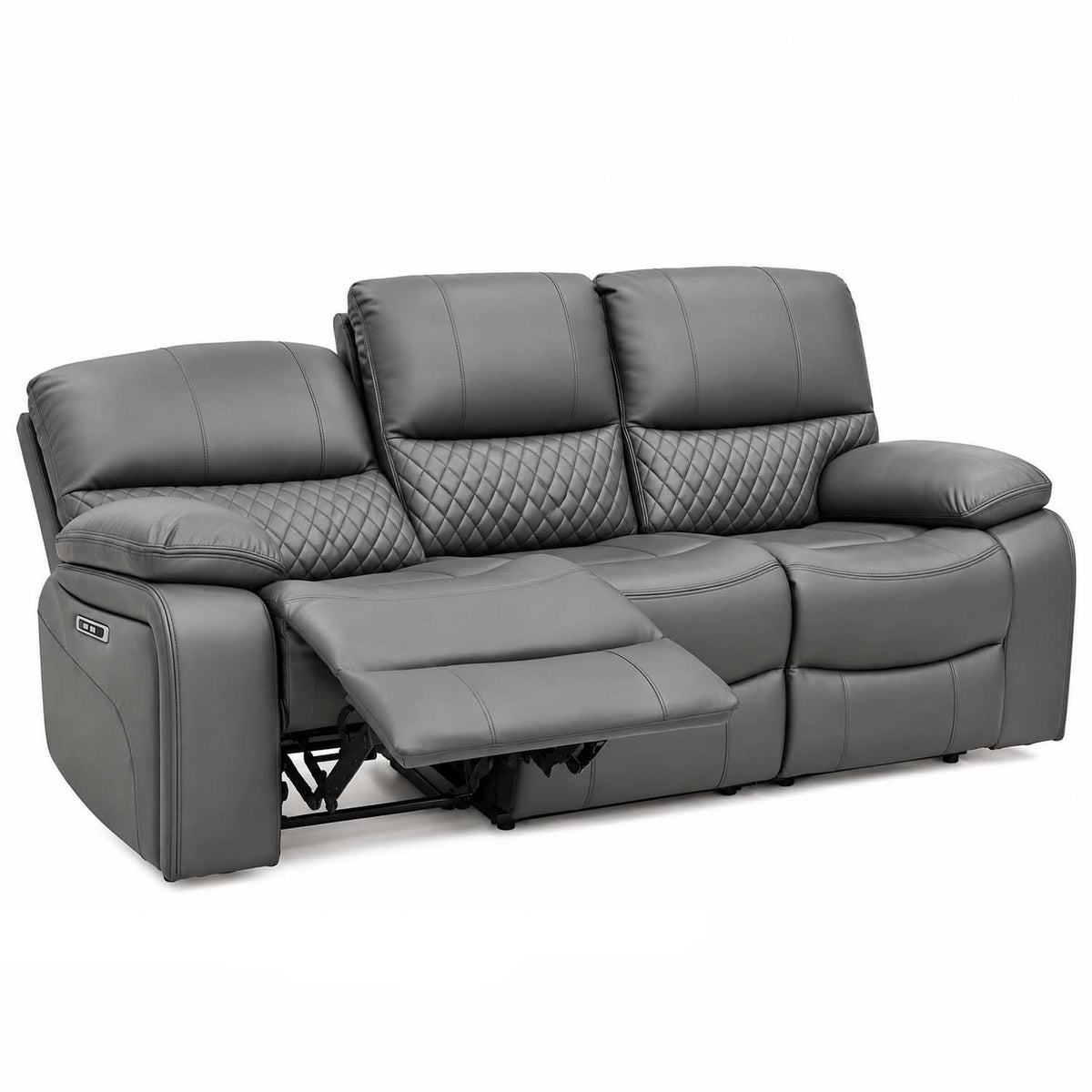 Bentley Electric Recliner Sofa Suite 3 + 2 Seater, Eco Leather