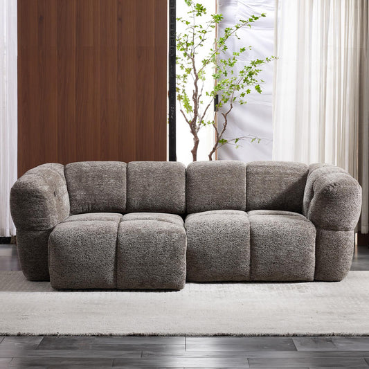 Vento 3 Seater Electric Power Sliding Fabric Sofa USB & USB-C