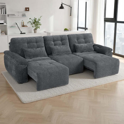 Drayton Electric Sofa Bed Large 3 Seater with Power Sliding Seats